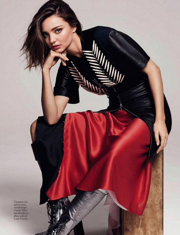 Девушка-осень: Миранда Керр блистает в ноябрьском Elle